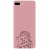 Husa silicon pentru Apple Iphone 7 Plus, How To Be A Bad