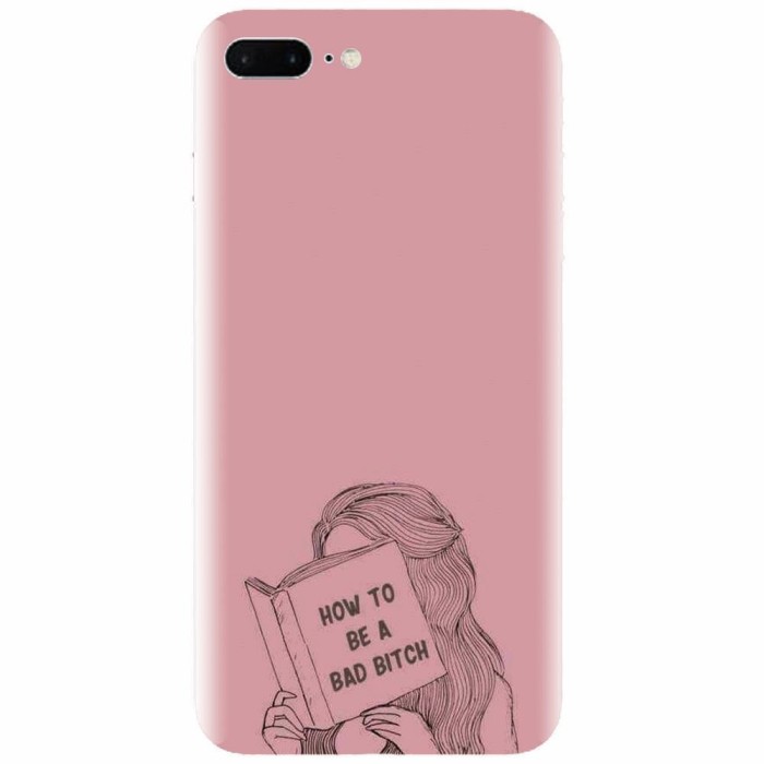 Husa silicon pentru Apple Iphone 7 Plus, How To Be A Bad