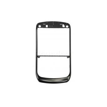 Blackberry 8900 Frontcover Ramă neagră lucioasă foto