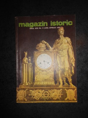 REVISTA MAGAZIN ISTORIC (Aprilie, 1983) foto