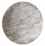 Covor Rotund Premium, Handmade, India, Model DYWAN ARACELIS PALOMA, Gri, Marime 200 x 200 cm, Viscoza, Lucrat Manual, Living, Dormitor, Sufragerie, Bi