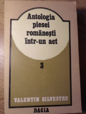 ANTOLOGIA PIESEI ROMANESTI INTR-UN ACT VOL.3 - VALENTIN SILVESTRU foto