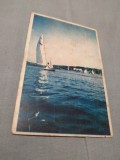 CARTE POSTALA SNAGOV VEDERE PE LAC CIRCULATA, Printata