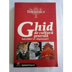 GHID DE CULTURA GENERALA INTREBARI SI RASPUNSURI