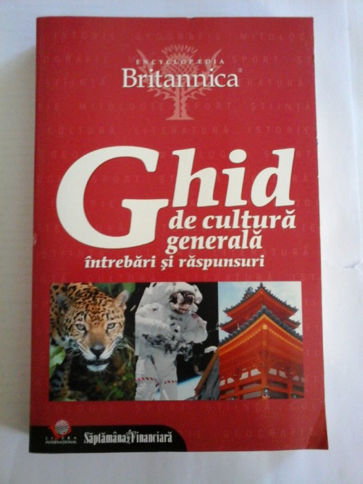 GHID DE CULTURA GENERALA INTREBARI SI RASPUNSURI