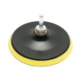 Set suport disc slefuire 125mm Velcro, 5 discuri abrazive P80-P240, adaptor M14 pentru polizor unghiular si bormasina Breckner Germany