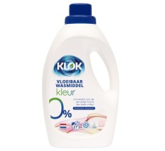 Detergent lichid pentru rufe colorate, 27 spalari, Klok foto