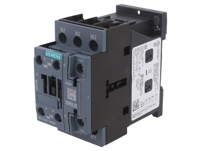 Contactor 3 Poli cu Contacte Auxiliare 110V