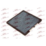 Filtru habitaclu anti-fum Hyundai I10 1 (Pa), I10 2 (Ba, I10 2 Sedan; Kia Picanto 1 (Sa), Picanto 2 (Ta), Filtru carbon activ; cu efect antibacterian