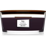 Woodwick Spiced Blackberry lum&acirc;nare parfumată cu fitil din lemn (hearthwick) 453,6 g