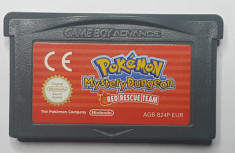 Joc retro Game boy Advance Pokemon Mystery Dungeon Red Rescue Team colectie foto