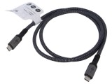 Cablu USB 4.0 USB C 1m negru/gri Goobay
