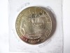 Gibraltar 1 Crown 1991 UNC,moneda aniversara Royal Yacht Britannia,10 ani de la casatoria lui Chales cu Diana,in blisterul original sigilat, Europa, Nichel