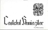 A3318N Castelul Huniazilor, Hunedoara, pliant cu 4 imagini, perioada comunistă, Necirculata, Fotografie
