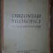 Orizonturi filosofice- Ion Zamfirescu
