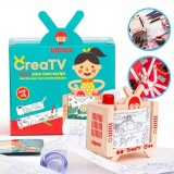 Cumpara ieftin Crea TV - Set creativ pentru realizat povesti si benzi desenate, Kipod
