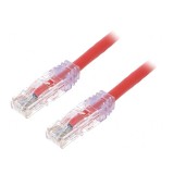 Patch cord UTP Cat6 LSZH 3m Roșu