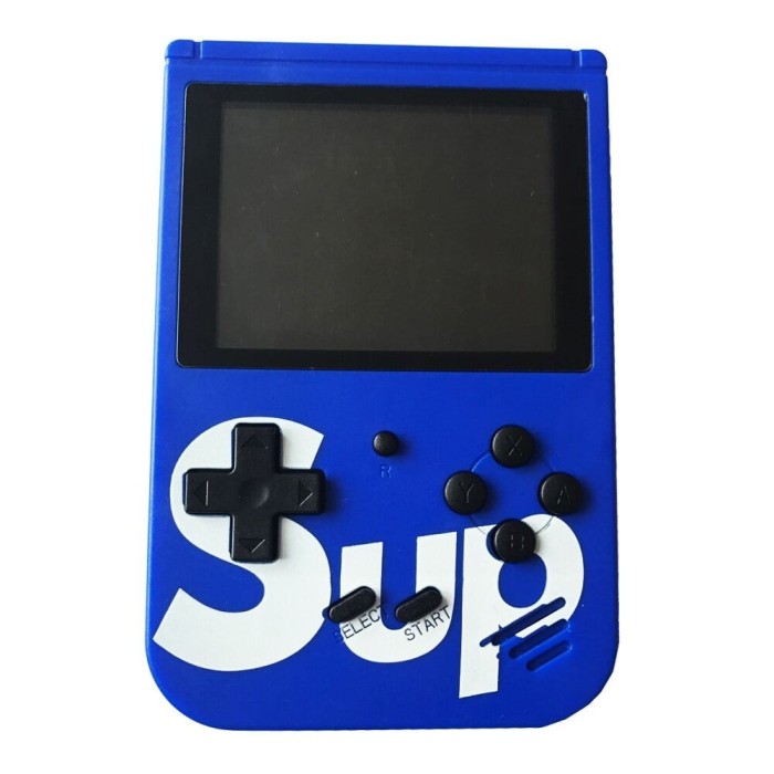 Mini consola portabila retro, 400 de jocuri, Conectare la TV, Display 3 inch, Albastru