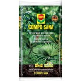 Pamant pentru plante verzi si palmieri / substrat, Compo Sana 1143108066, 10 l, turba si perlit