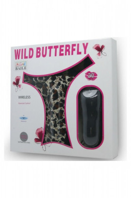 Chiloti cu Vibratii Wild Butterfly, 20 Functii, Telecomanda Wireless foto