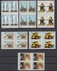 ROMANIA 1986 LP 1171 INDUSTRIE ROMANEASCA BLOCURI DE 4 TIMBRE MNH, Nestampilat