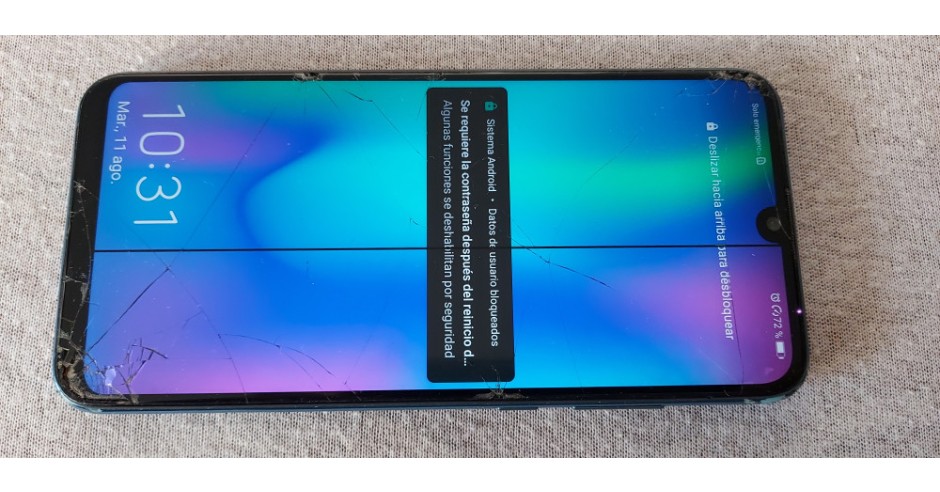 Honor 10 Lite DISPLAY SPART . MODEL HRY-LX1 NU FUNCTIONEAZA .CITITI ...