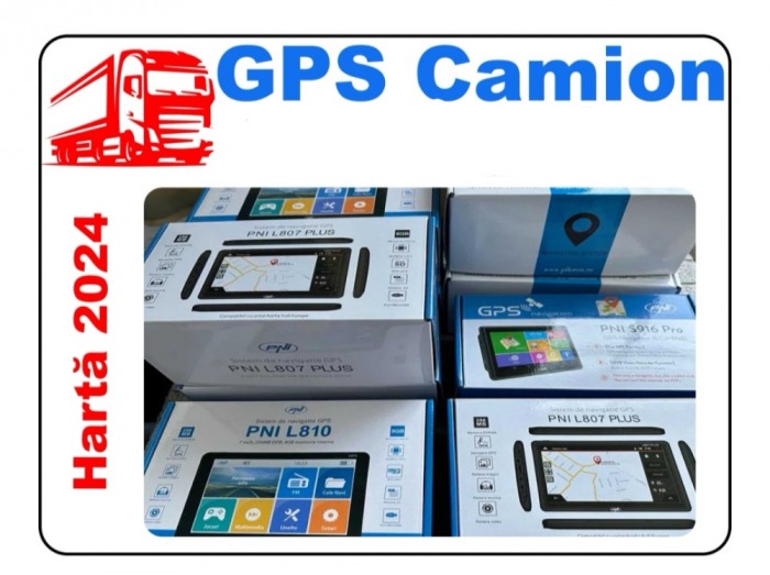 GPS Auto Navigatie AUTO,GPS TIR,GPS CAMION, GPS IGO 3D Full EUROPA 2024