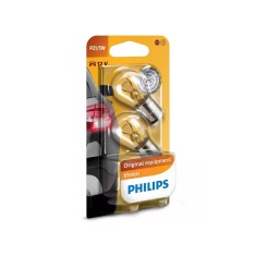 Becuri Semnalizare Auto P21/5W Philips Vision, 12V, 5W, 2 buc foto