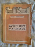 Aspecte lirice contemporane-Serban Cioculescu