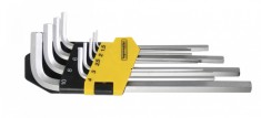 Chei imbus extra lungi L 1.5-10mm, 9 piese CR-V, Topmaster 390118