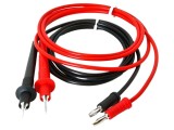 Cablu de masurare Mueller 600V 10A 1.2m Mufa banana 4mm PVC Negru Rosu