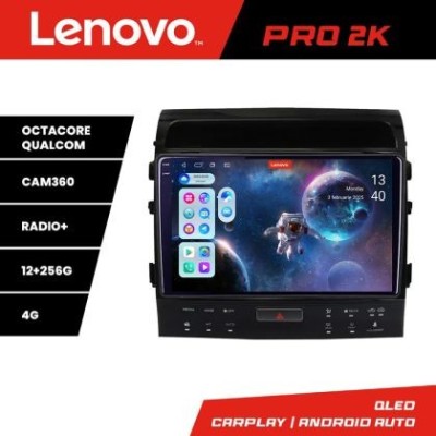 Navigatie Toyota Landcruiser 200 V8 2007-2015 cu navi si 360 Android radio gps internet 8 core QLED 2K 12+256 360 Lenovo CarStore Technology foto