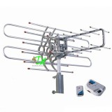 LICHIDARE STOC! ANTENA TV CU AMPLIFICATOR SEMNAL ,TELECOMANDA SI MOTOR INCLUS.