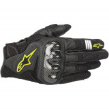Cumpara ieftin Manusi Moto Alpinestars SMX-1 Air V2 Gloves, Negru/Galben, 2XL