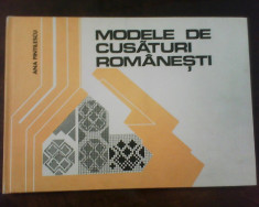 Ana Pintilescu Modele de cusaturi romanesti, ed. princeps foto