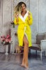 PJM67-9 Halat pufos cu cordon in talie, M, S/M
