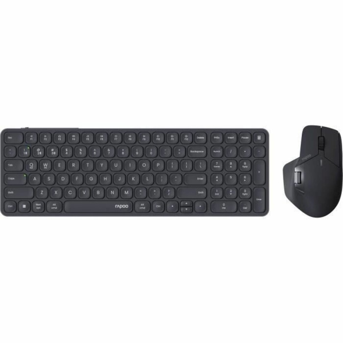 Tastatură și Mouse Rapoo 9760M Gri AZERTY