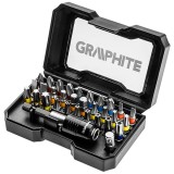 Set biti cu adaptor GRAPHITE 56H608 HardWork ToolsRange