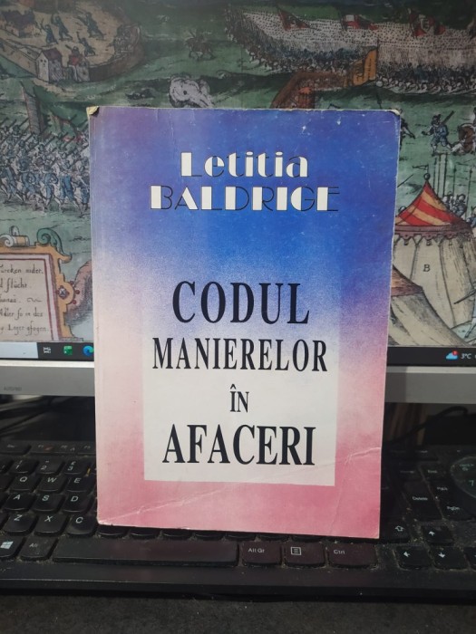 Letitia Baldrige, Codul manierelor &icirc;n afaceri, A.S.E. World Enterprises și S.C. Știință și Tehnică S.A., c. 1992, 049