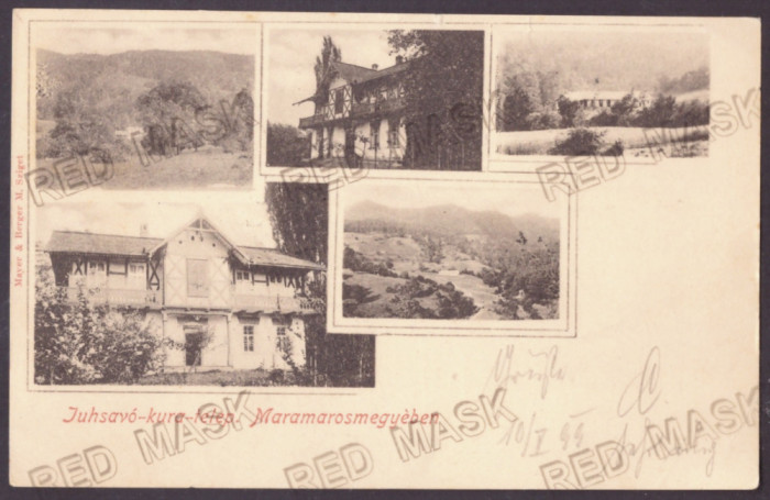 4890 - MARAMURES, Litho, Romania - old postcard - used - 1899