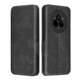 Husa pentru Realme 14 Pro, Techsuit, Safe Wallet Plus, Neagra