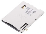 Conector pentru Carduri SIM Push-Push SMD Aurit 6 PIN 500mA