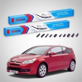 Cumpara ieftin Ștergătoare Citro&euml;n C4 Gen I LA Coup&eacute; 2004-2010 | Set Față Flat Premium &ndash; TeamCar&reg;