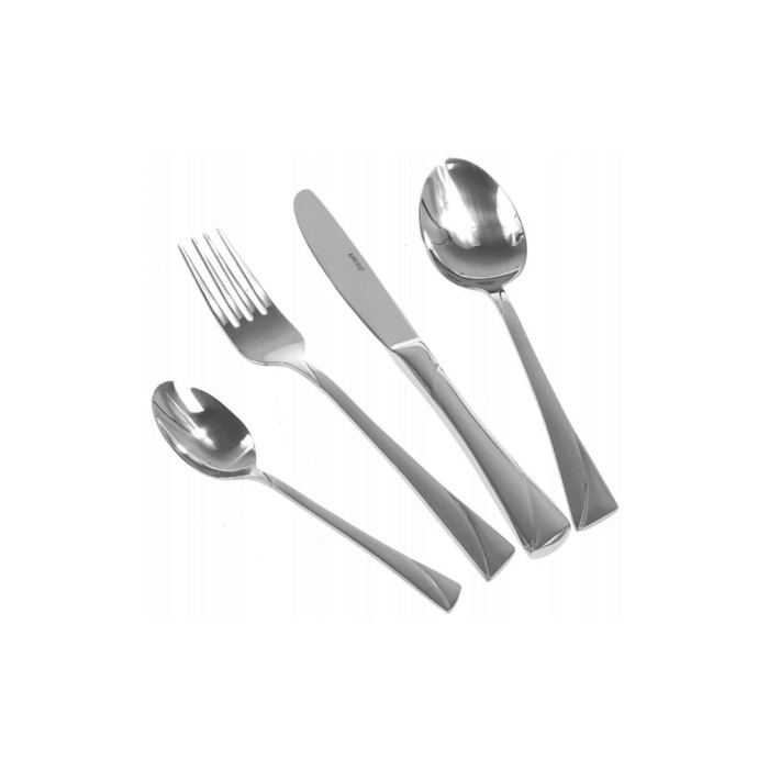 Set tacamuri din inox, 24 piese, model elegant, Kinghoff