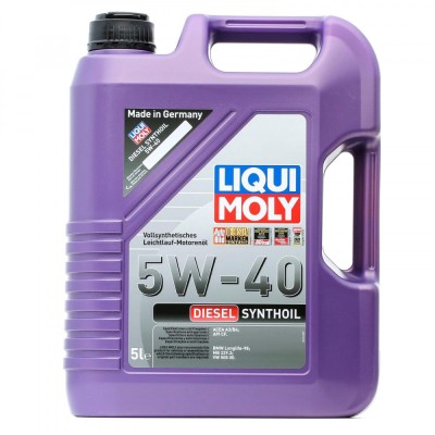Ulei motor Liqui Moly Diesel Synthoil 5W40 5 litri foto