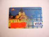 B12 32 - Card bancar foarte vechi - piesa de colectie
