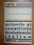 n7 MITURILE SI CONSTIINTA DECADENTISMULUI ITALIAN - CARLO SALINARI