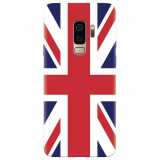 Husa silicon pentru Samsung S9 Plus, UK Flag Illustration