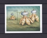Coliță / Bloc Suvenir Republica Centrafricană 1999 - Ciuperci, Specia Geastrum striatum - MNH -A99