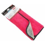 Laveta superabsorbanta din microfibra 30 x 40cm cu logo auto - Roz